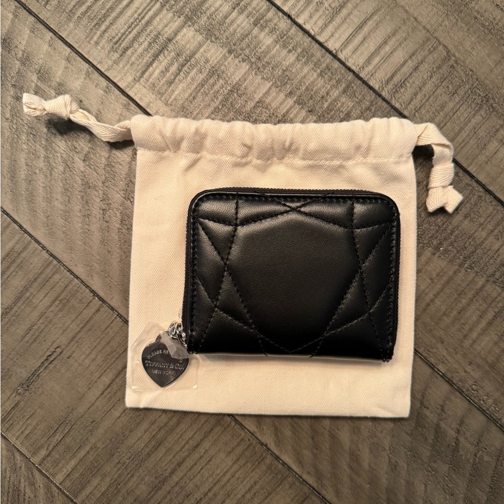 Tiffany & Co. Black Leather Wallet